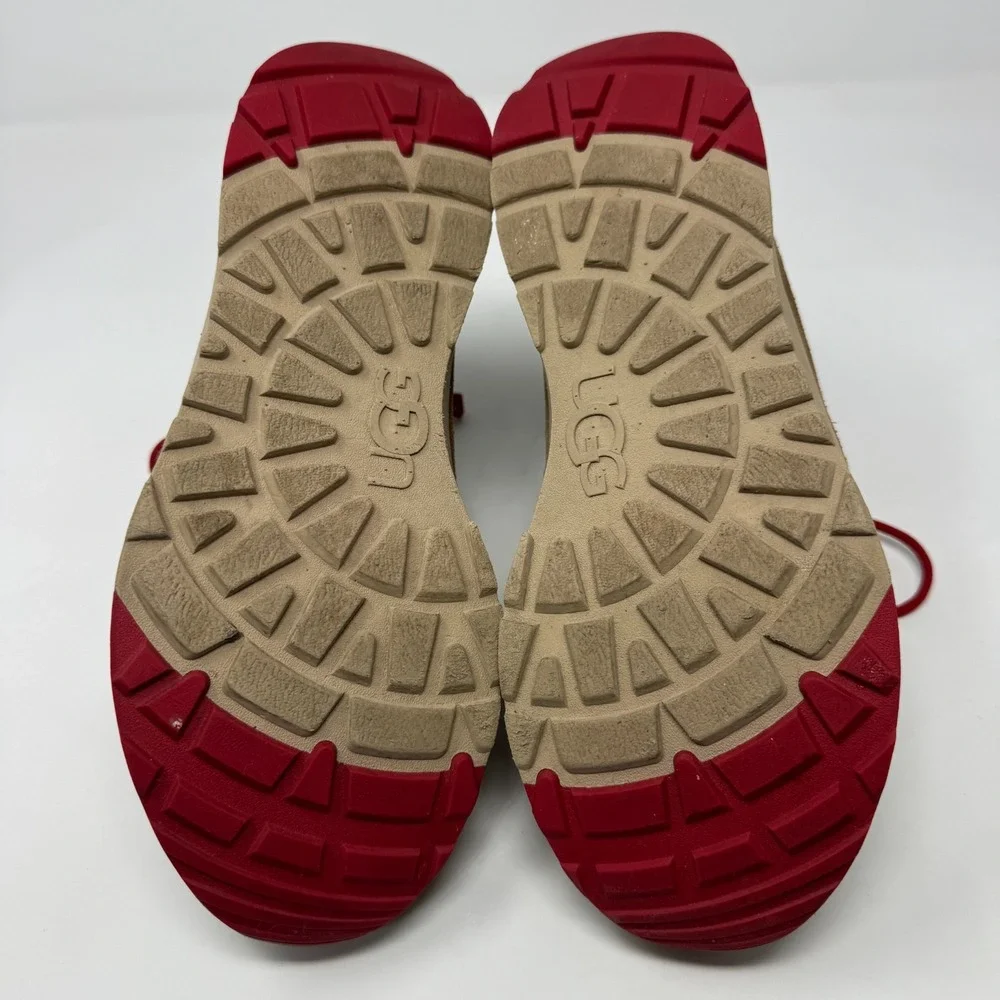 Ugg‎ Canoe III Weather Boots 1120972K Chestnut Red Laces Youth Size 5